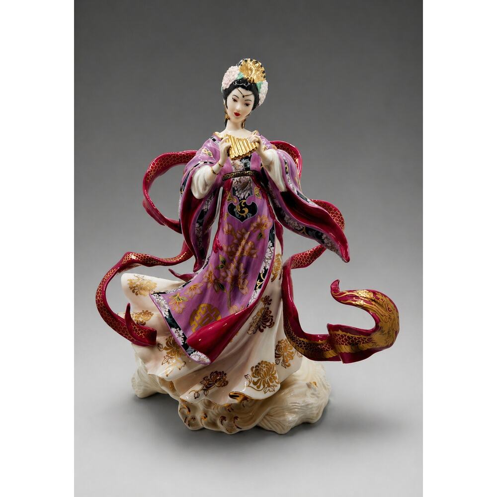 Franklin Mint Dragon King’s Daughter Caroline Young Porcelain Figurine Ltd Ed